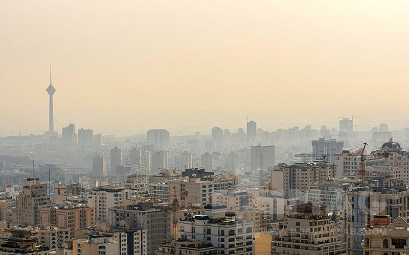 هوای آلوده در تهران