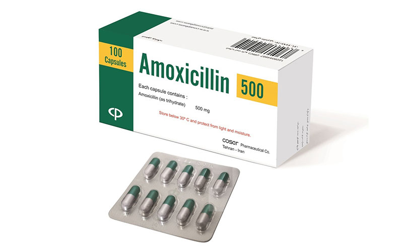 کپسول آموکسی سیلین 500