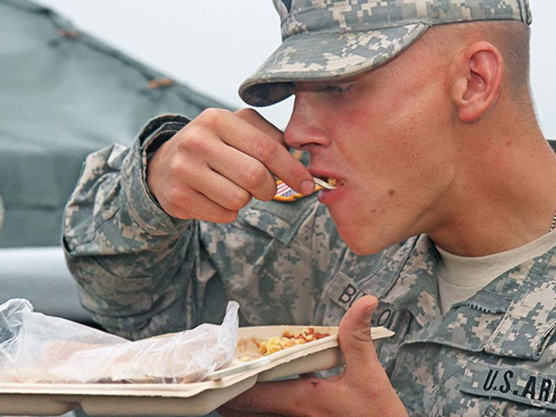 همان رژیم غذایی نظامی
