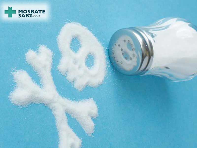 تاثیر نمک بر قسمت های مختلف بدن چگونه است؟