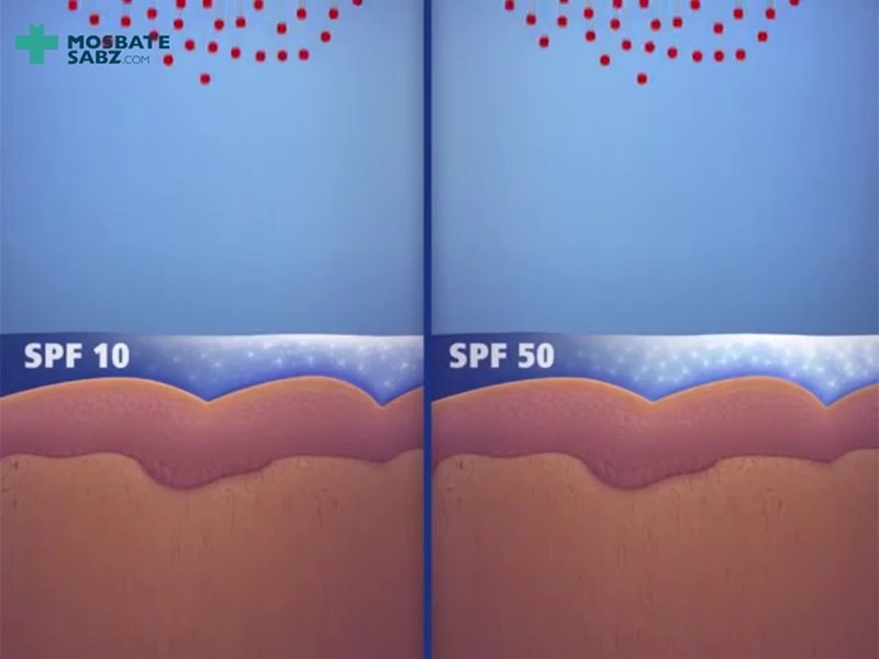 مقایسه فاکتور حفاظتی (SPF) در کرم ضد آفتاب