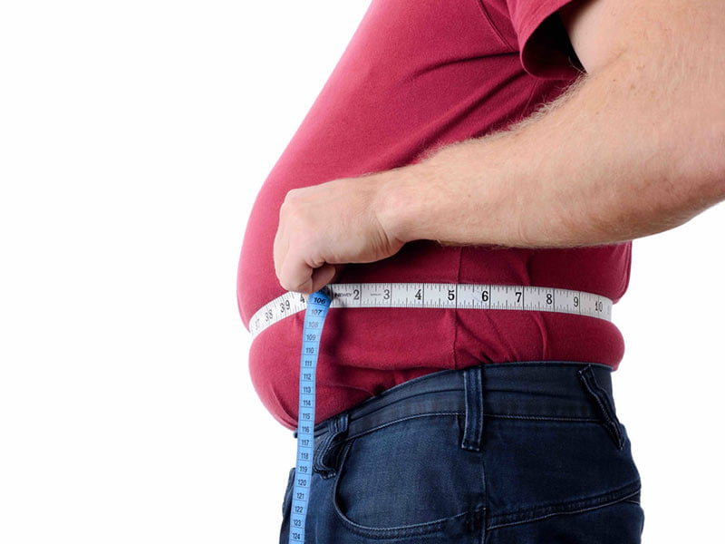 چاقی از عوارض کمبود تستوسترون در مردان