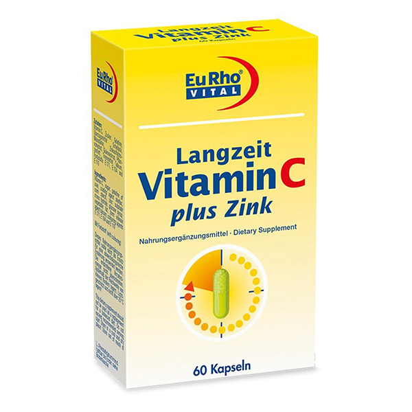 کپسول ویتامین سی و زینک یوروویتال