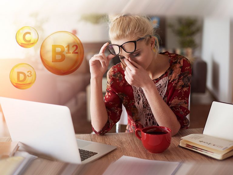 قرص ویتامین برای رفع خستگی