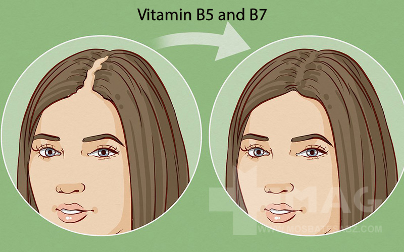 ویتامین ب5 و ب7 و تاثیر آنها روی رشد مو