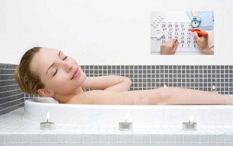 taking bath in periods 2 1 - آیا استحمام در دوران قاعدگی ضرر دارد؟
