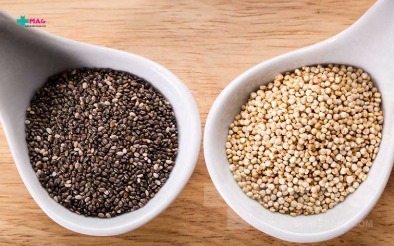 تفاوت دانه چیا و کینوا