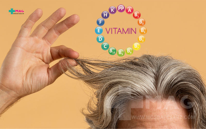 کمبود کدام ویتامین باعث سفیدی مو می شود؟