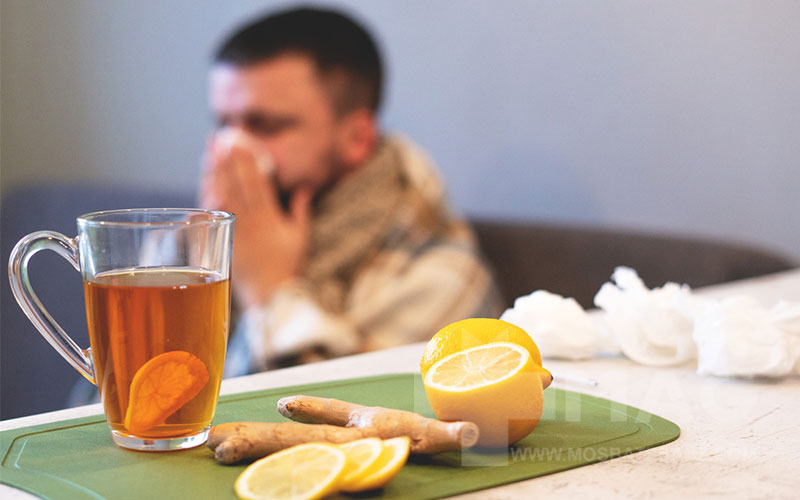 زنجبیل برای سرماخوردگی و آنفولانزا