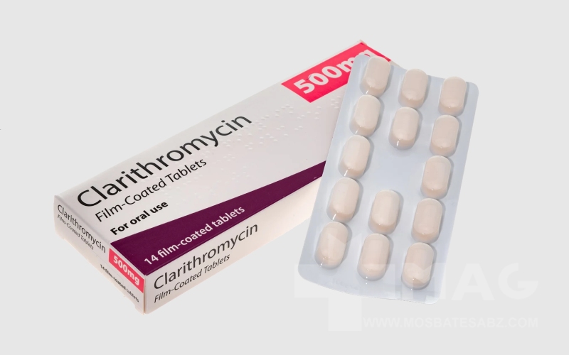 موارد مصرف قرص کلاریترومایسین