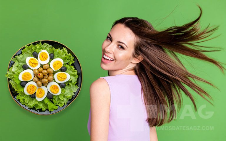بهترین غذا برای رشد و سلامت مو