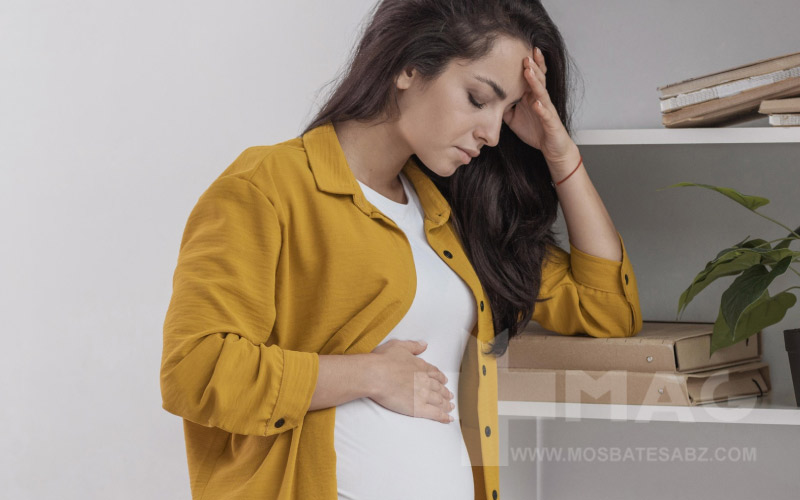 علت سردرد در دوران بارداری