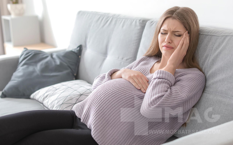 درمان سردرد در دروان بارداری با طب سنتی