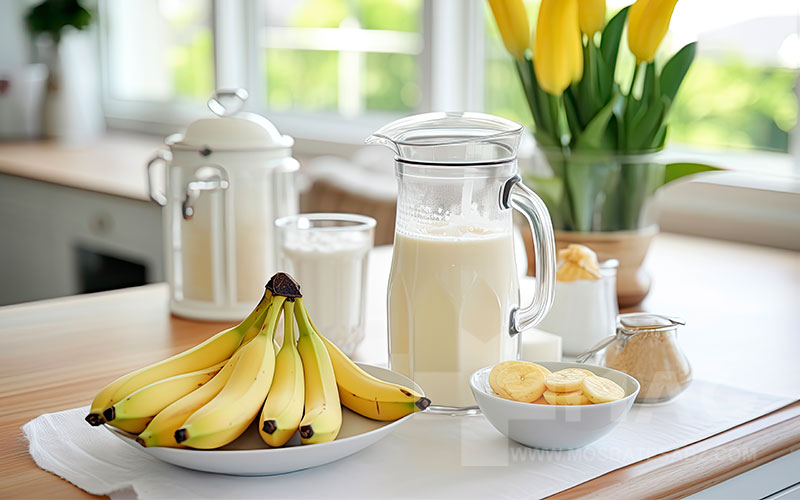 خواص شیر موز