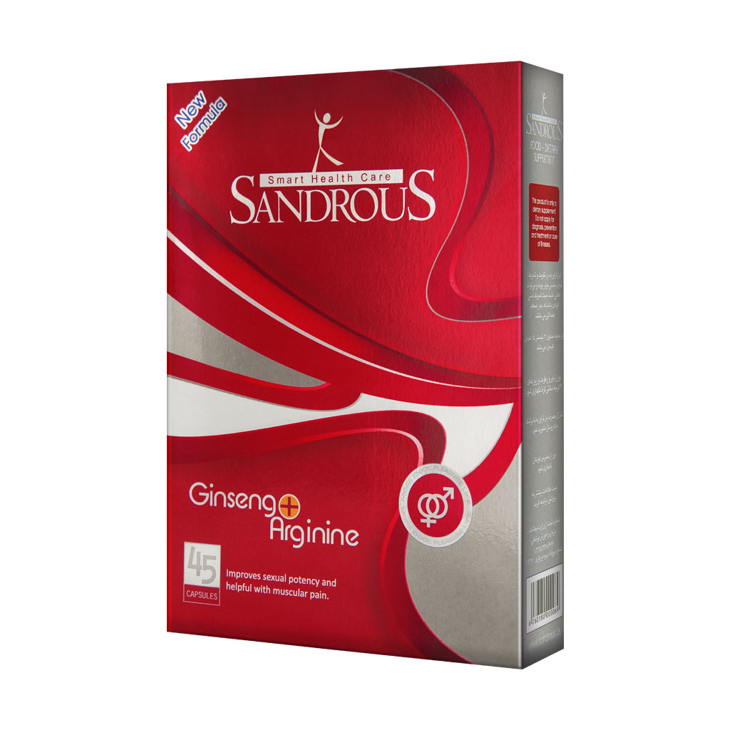 کپسول جینسینگ + آرژنین سندروس 45 عدد