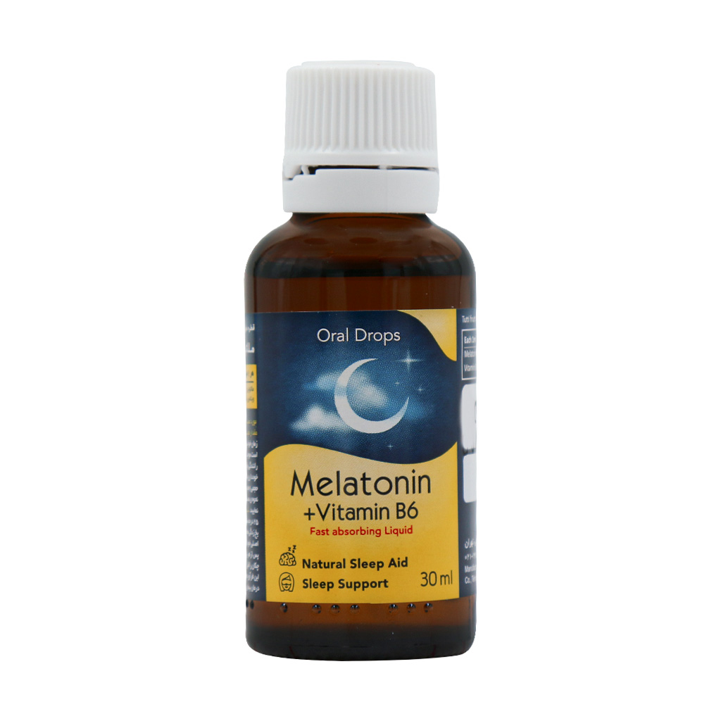 قطره ملداکس ملاتونین و ویتامین B6 خوارزمی 30 میلی لیتر