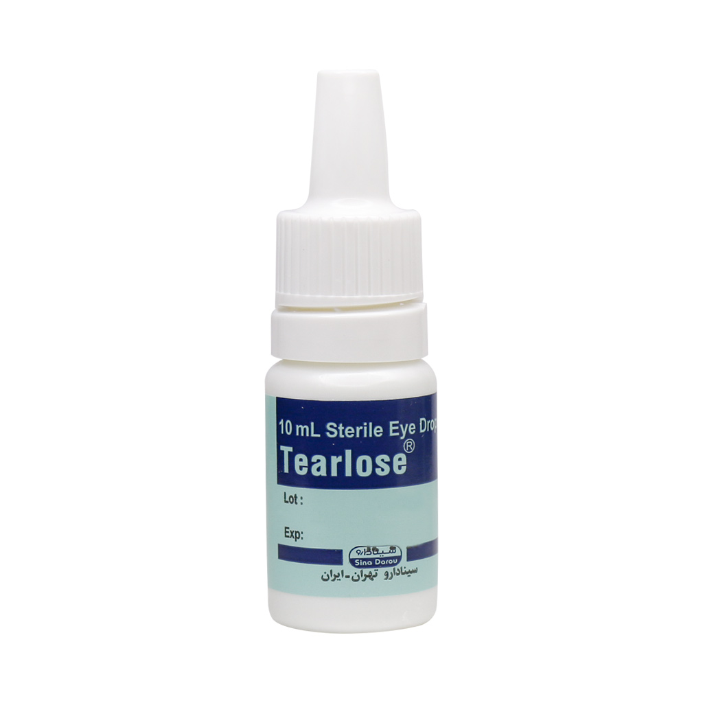 اشک مصنوعی قطره استریل چشمی تیرلوز سینا دارو 10 میلی لیتر