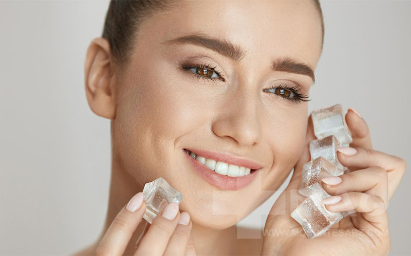 یخ برای صورت