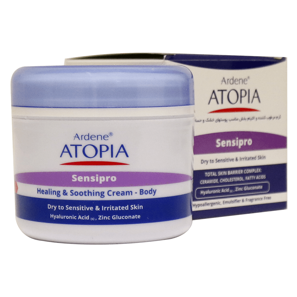 کرم مرطوب کننده و التیام بخش آتوپیا آردن مناسب پوست های خشک و حساس - 150 گرم