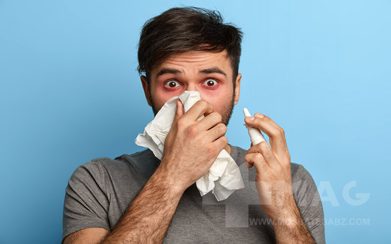 درمان خانگی عطسه و آبریزش بینی