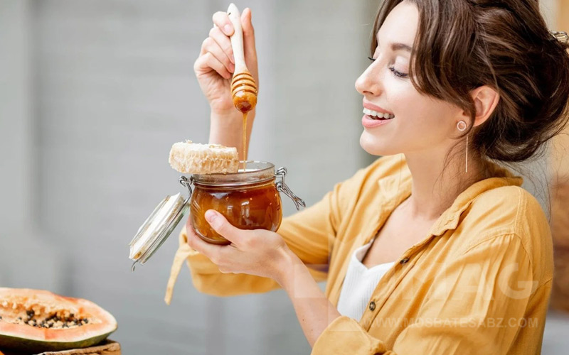 درمان سردرد با عسل