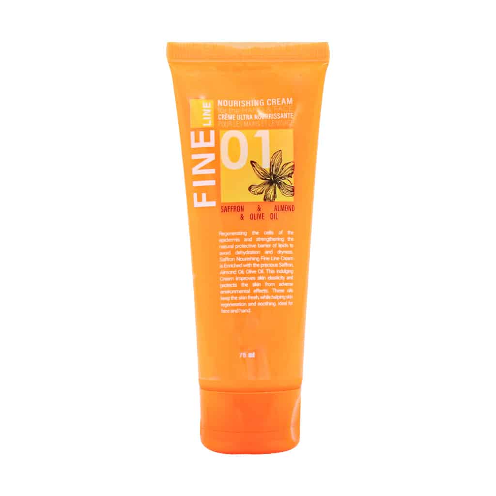 کرم مرطوب کننده قوی دست و صورت فاین لاین 75 میلی لیتر