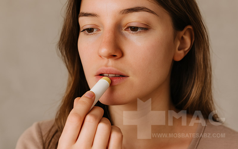 استفاده از بالم لب گیاهی برای افرادی که لب های خشکی دارند و به مواد شیمیایی حساسیت دارند