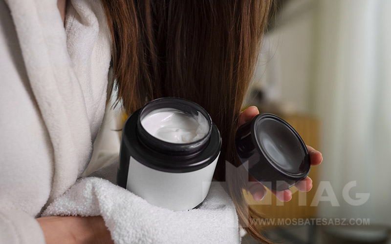 از نکات مهم استفاده از ماسک مو، آبکشی ان است