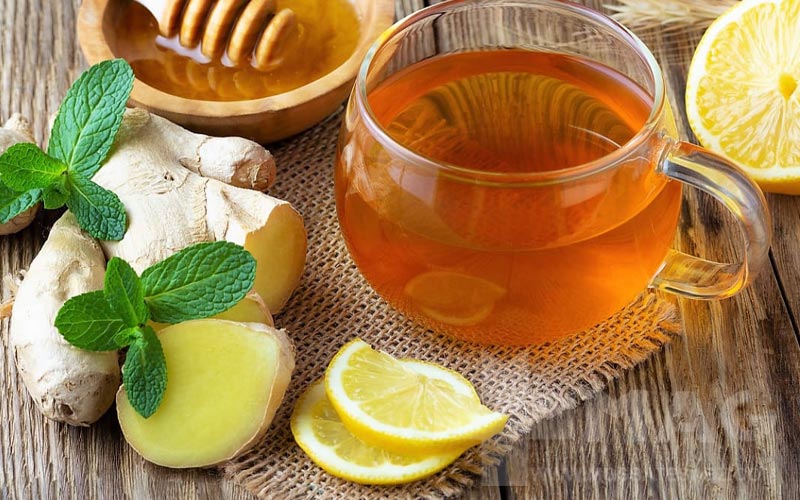 دمنوش نعنا و زنجبیل