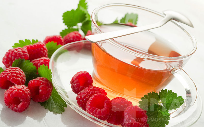 دمنوش برگ تمشک قرمز