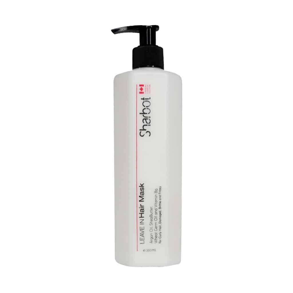 ماسک مو بدون آبکشی مناسب موهای فر و آسیب دیده شاربوت 350 میلی لیتر