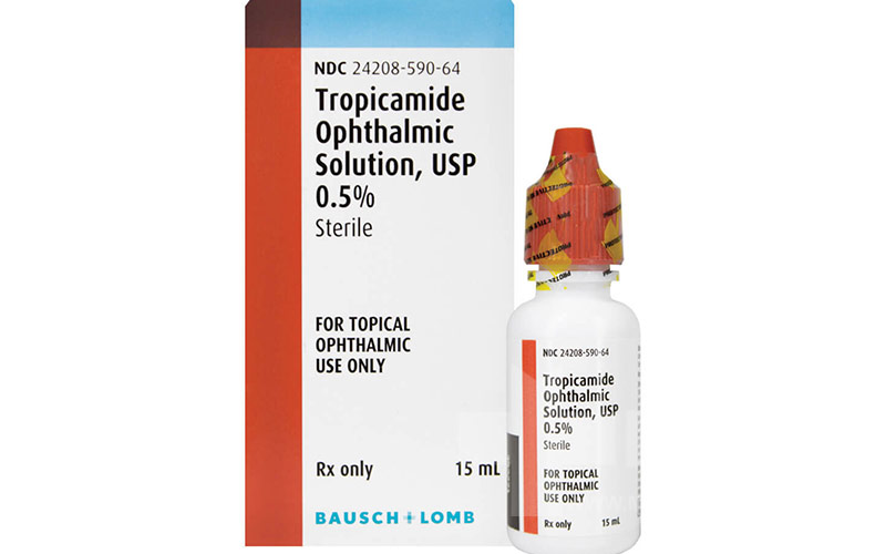 قطره چشمی تروپیکامید برای فلج موقت عضله چشم کاربرد دارد.