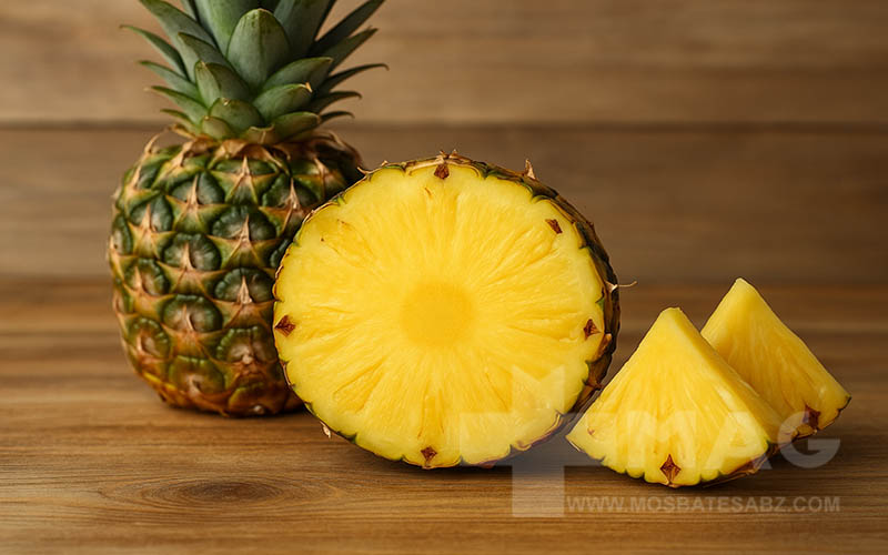 بروملین را میتوان هم از منابع طبیعی مانند آناناس استخراج کرد