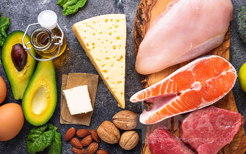 نمونه برنامه رژیم کتوژنیک