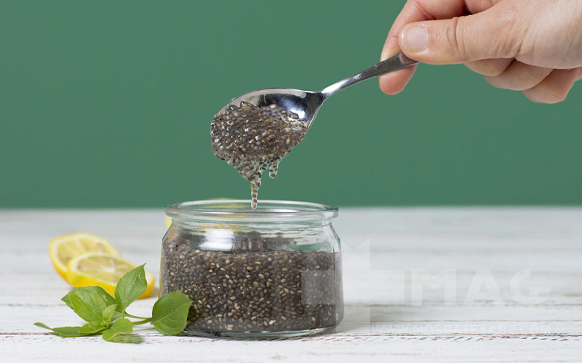 خواص دانه چیا برای پوست