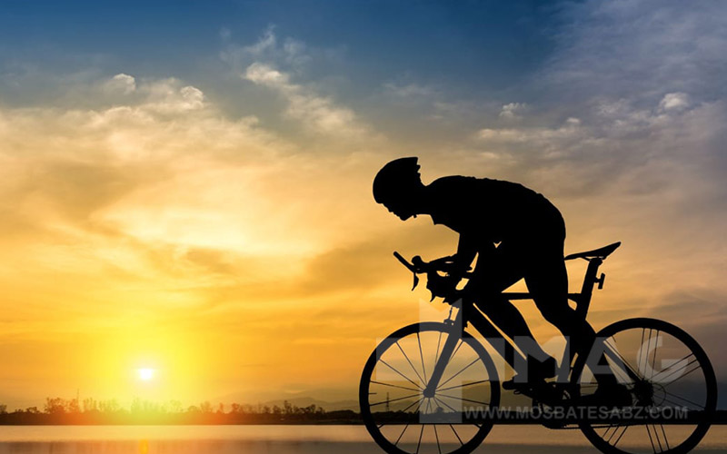دوچرخه سواری بهترین ورزش در تابستان