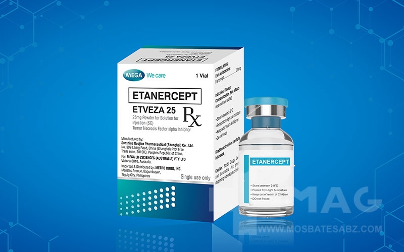 آمپول اتانرسپت برای درمان برخی از بیماریهای التهابی کاربرد دارد.