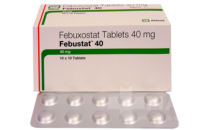 قرص فبوکسوستات برای درمان نقرس مزمن تجویز می‌شود.