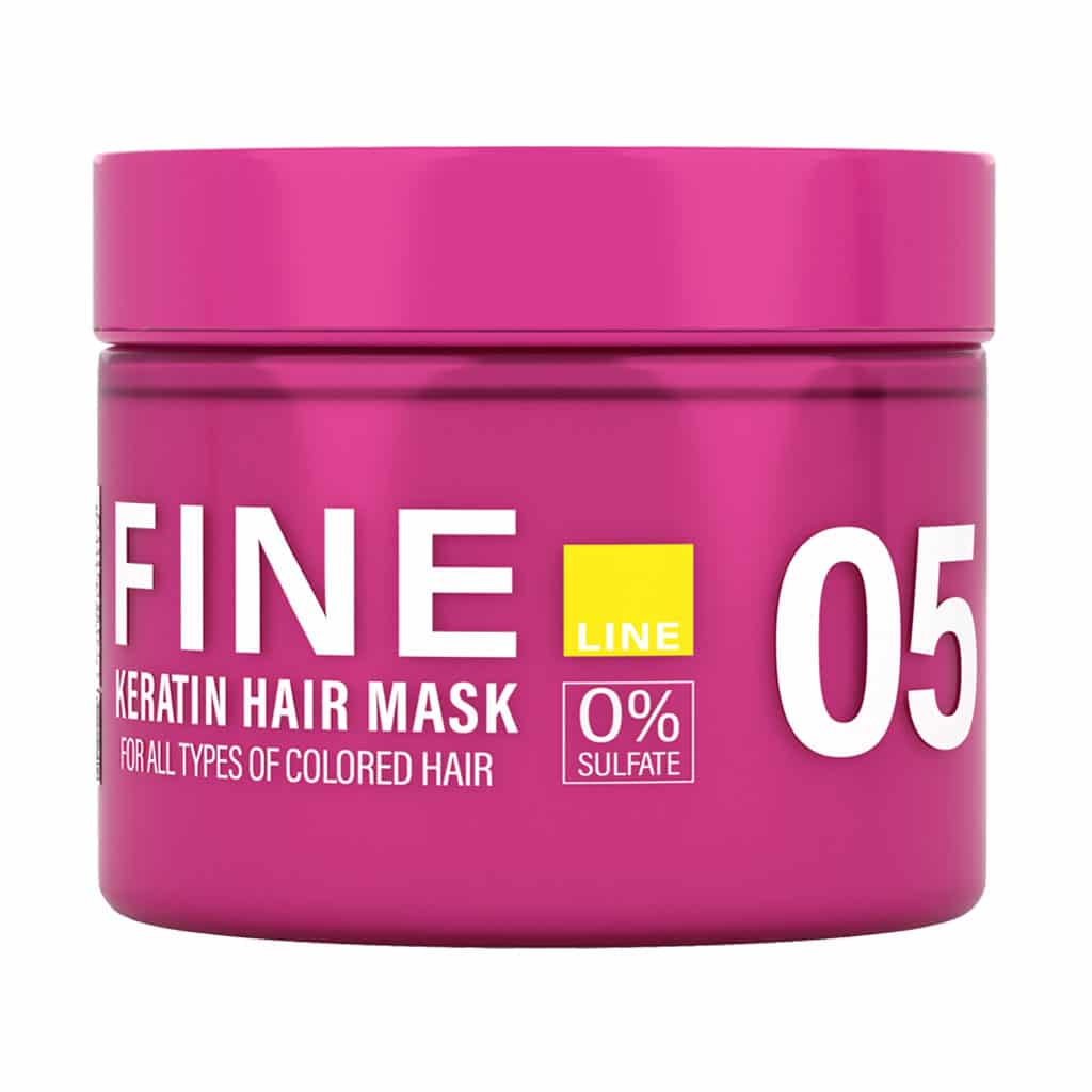 ماسک مو کراتین کاسه ای فاین لاین 400 میلی لیتر