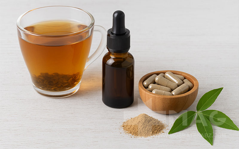 روش‌های مصرف گیاه پنج انگشت