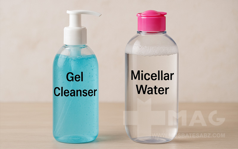 فرق ژل شستشو و میسلار واتر