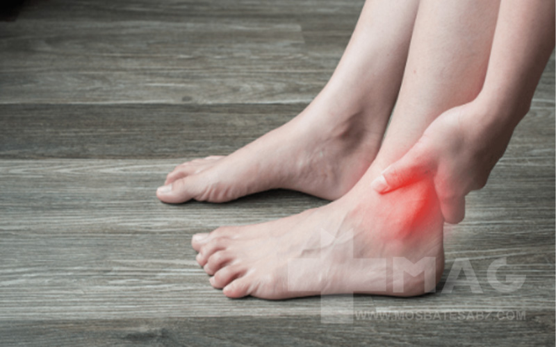 درد مچ پا هنگام راه رفتن