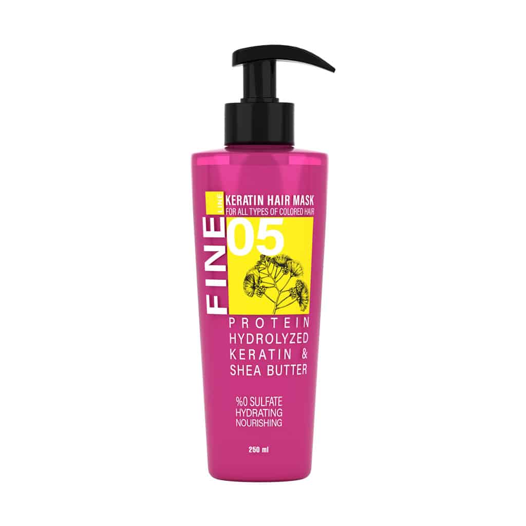 ماسک موی کراتین فاین لاین 250 میلی لیتر