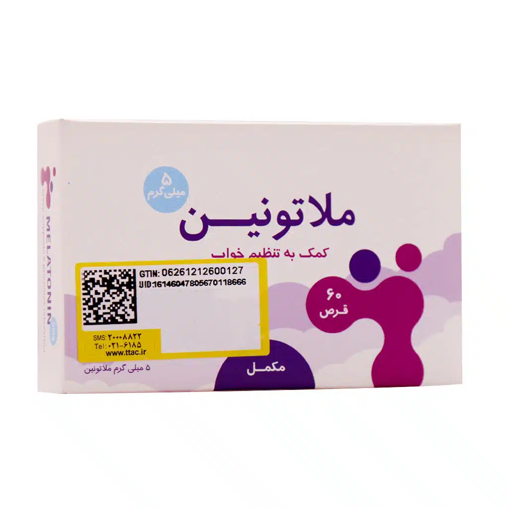 قرص ملاتونین 5 میلی گرم پارسینه دیان طب 60 عدد