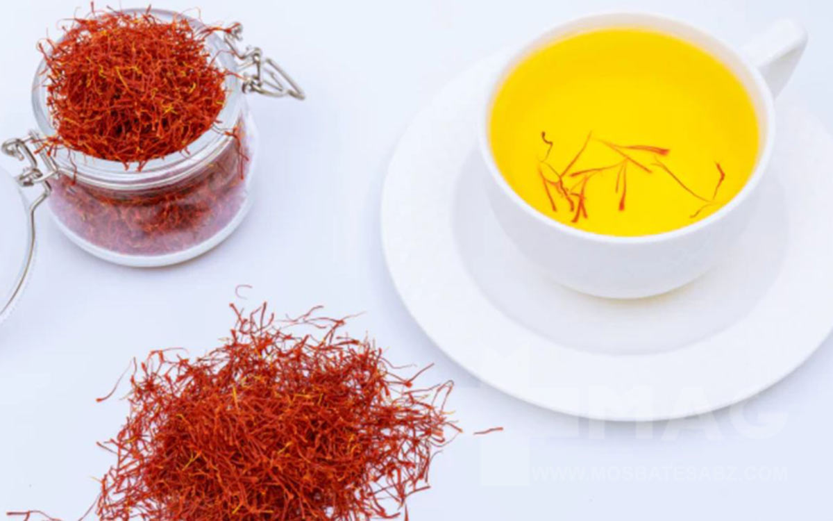 دمنوش زعفران برای آرامش