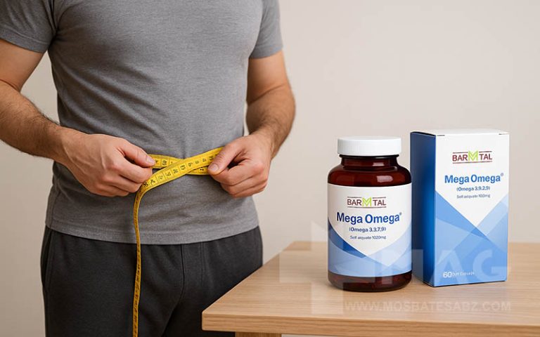 لاغری شکم با امگا 3