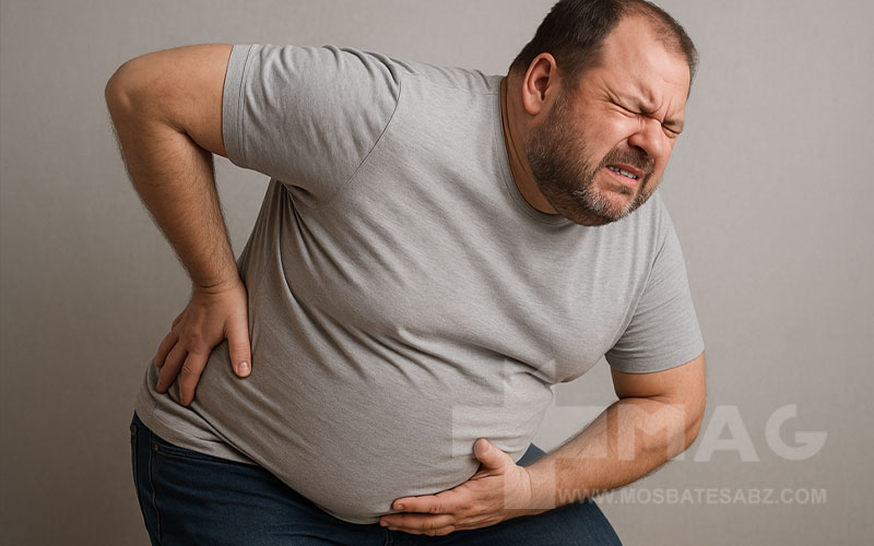 تاثیر کاهش وزن بر پیشگیری از دیسک کمر