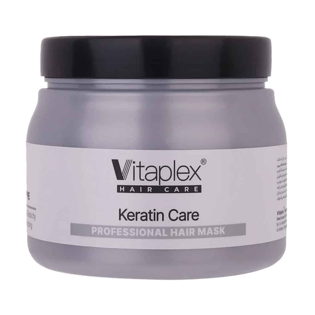 ماسک مو مناسب موهای کراتین شده ویتاپلکس 500 میلی لیتر