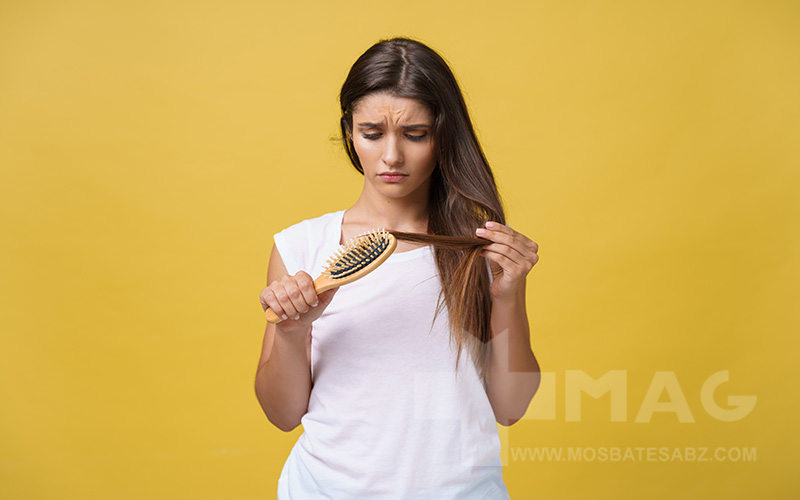 دلیل ریزش مو