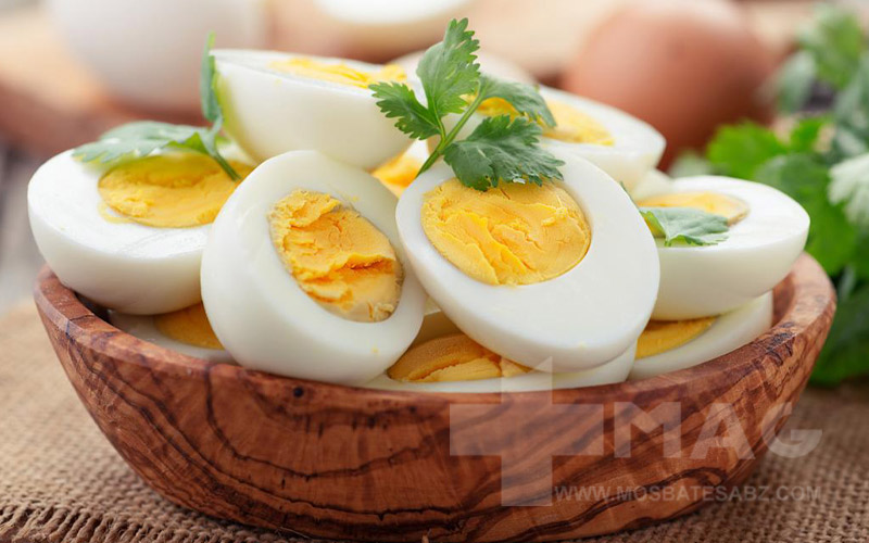 تخممرغ پخته